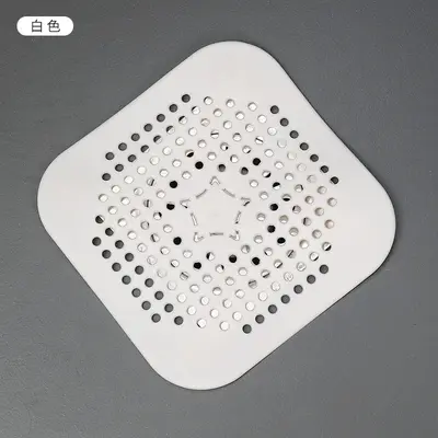 Square Silicone Floor Drain Odor-Proof Plug for Toilet and Bathroom - 8