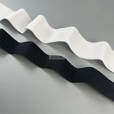 4 cm Flat Elastic Band for Woven Waistbands, 3 mm, 10 m - 2