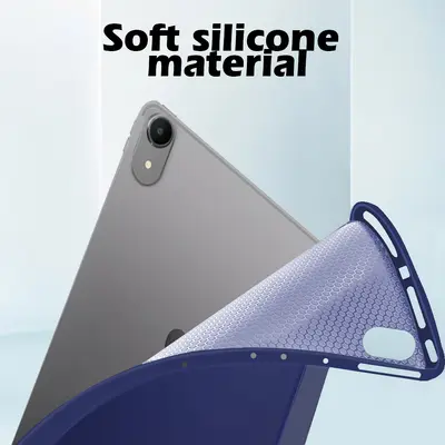 Infinix XPAD 30E X1102B Tablet Case, Tri-Fold TPU Soft Shell - 3