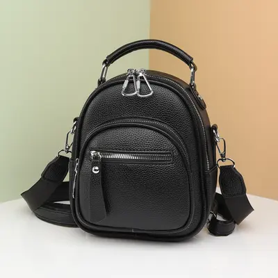 Minimalist Women's Backpack, School and Everyday Use - 1