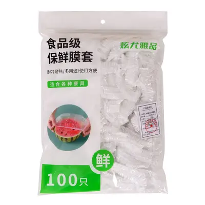Meyve ve sebzeler için ev plastik sarma tek kullanımlık kalınlaşmış plastik sarma elastik ağız gıda sınıfı plastik sarma toptan