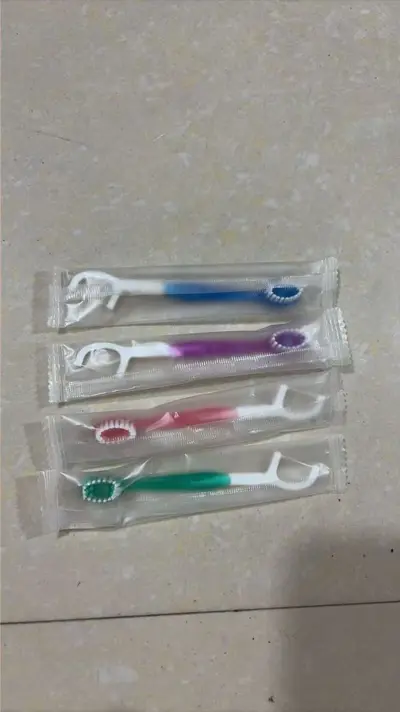 Disposable toothbrush set with soft bristles, portable travel kit - 13