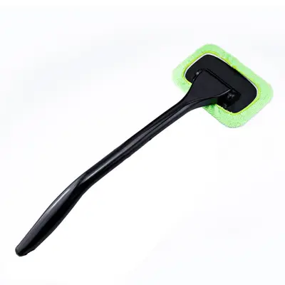 Car Windshield Defogging Cleaning Brush with Wiper Scraper and Cleaning Towel