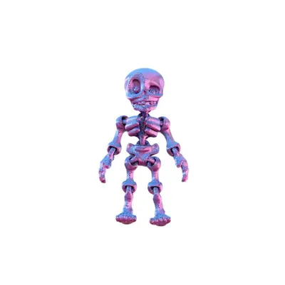 3D Printed Skull Skeleton Halloween Decoration, Handmade Toy