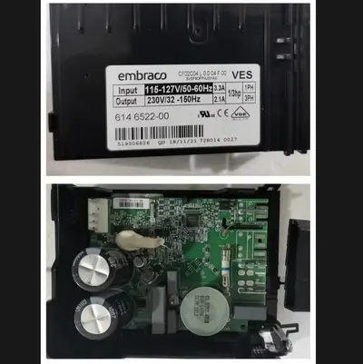 Плата управления компрессором Embraco 115-127V/50-60Hz для холодильника EM VEM EG VES, инверторная плата