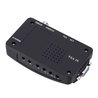 BNC VGA video dönüştürücü, analog kamera gözetlemesi için - 5