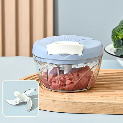 Home kitchen multifunctional tool with garlic press and meat grinder - 12