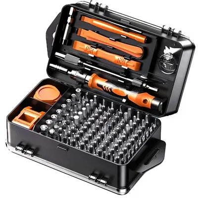 115 in 1 Multi-purpose Screwdriver Set for Disassembly and Repair of Watches, Computers, and Mobile Phones, Telecommunications Tools, Screwdrivers, Cross-border Hot Sale - 7