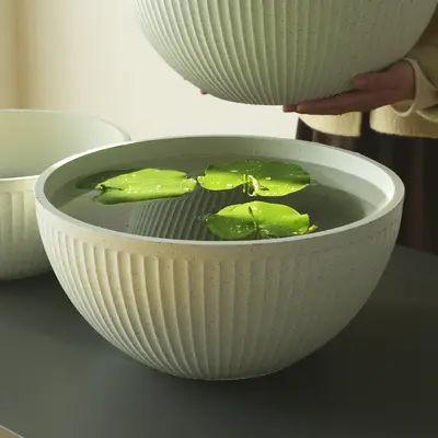 Hydrokultur-Wassertopf für Lotus und Seerosen aus Kunstharz
