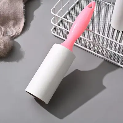 Clothing Lint Remover Paper Dust Removal Brush Household Pet Hair Remover Roller Reusable Adhesive Lint Roller Clothing Dust Removal Roller - 12