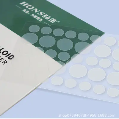 Transparent Hydrocolloid Acne Patch, Thin, Invisible, Round - 5