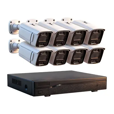 NVR gözetim seti, 4-8 kanallı, 5MP-8MP ultra HD, POE güç - 9