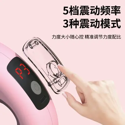Mini Fascia Gun for Stretching and Abdominal Massage, Waist and Belly Use - 4