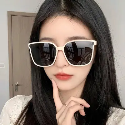 Women's Sunglasses Oversized Face UV-Protection Trendy Style - 7