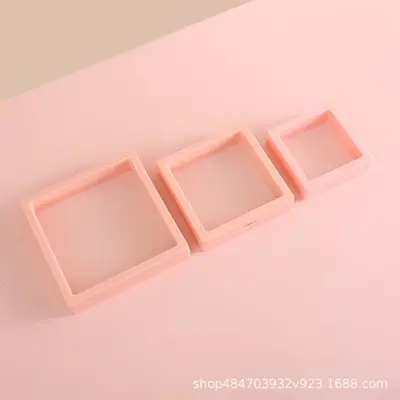 Transparente PE-Kunststofffolie Display-Box Schwebende Verpackungsbox Schmuck-Ringbox Armband-Box Kleine Waren Geschenk-Anhängerkästchen - 10