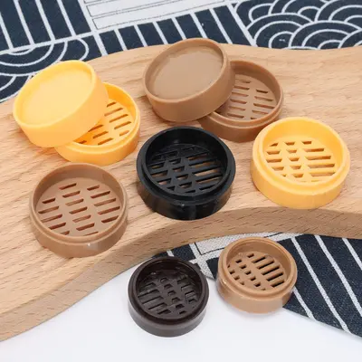 Simulierter Dampfkorb als Spielzeug-Modell aus Kunststoff, DIY-Fotorequisite