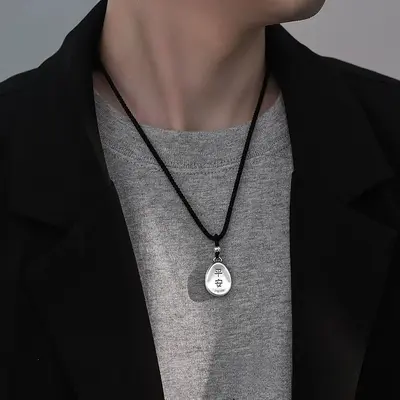 999 Saf Gümüş Yılan Burcu Kolye Unisex - 2