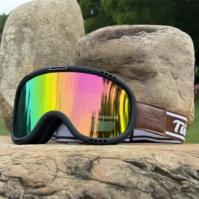 Retro Ski Motorcycle Goggles T501 High-Definition Breathable - 9