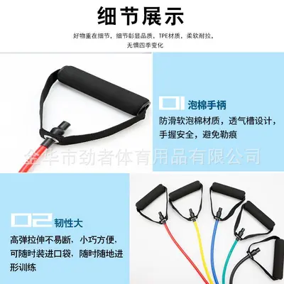 Elastic Resistance Band Fitness Waist and Arm Training Band Color Box
