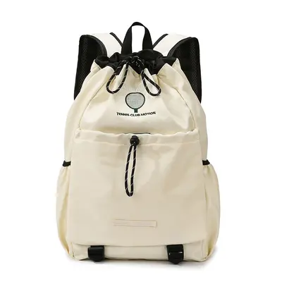 Badminton Sports Bag with Large Capacity and Drawstring Outdoor Backpack - 10
