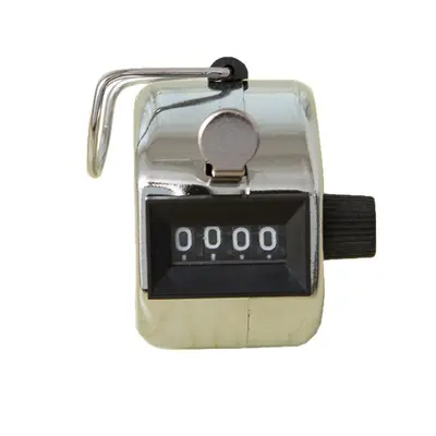 4-Digit Metal Handheld Mechanical Tally Counter