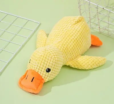 Squeaky Plush Rope Knot Dog Toy for Large Dogs, Chew Resistant - 6