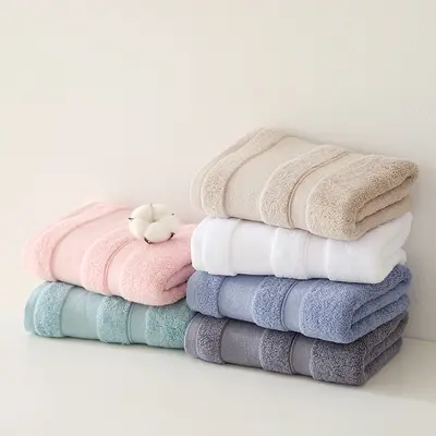 Cotton bath towel 50x90cm, 210g - 1