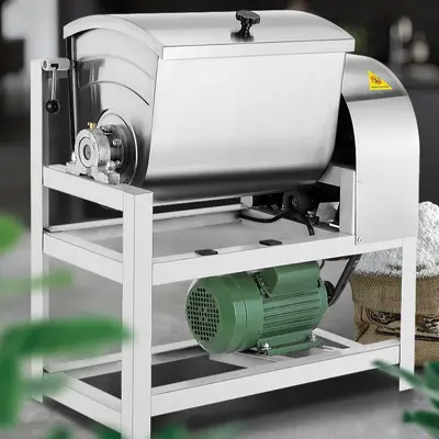 Commercial dough kneading machine, 5-25 kg, stainless steel