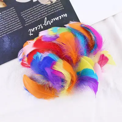 36 Colours Small Dyed Swan Feathers for DIY Jewelry - 8