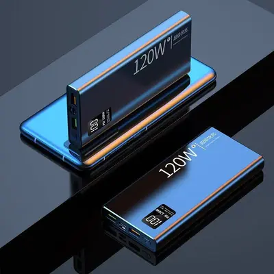 3C Certified Super Fast Charging 20000mAh Power Bank Large Capacity Bidirectional Fast Charging Digital Display Mobile Power Supply - 8