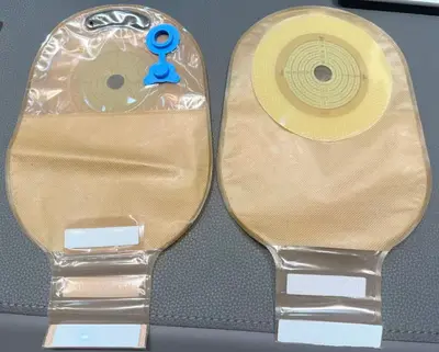 OEM tek parça stoma torbası, sızdırmaz, cırt cırtlı, gaz tahliyeli - 9