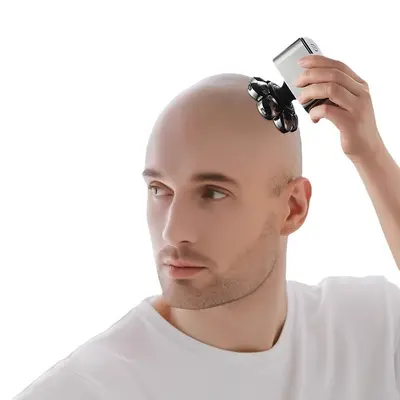 Neunklingen-Elektrorasierer für Männer, Nass und Trocken, für Glatzenrasur