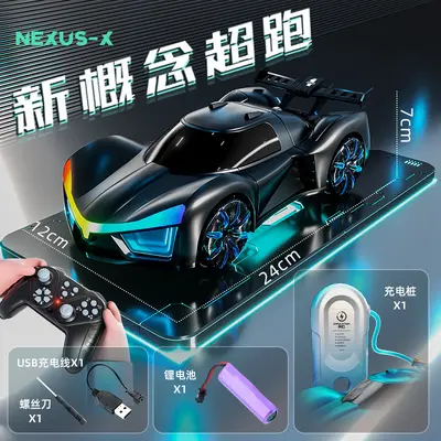Gesture-Controlled Four-Wheel Drive Drift RC Stunt Car Toy with Lights - 9