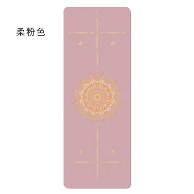PU Yogamatte Naturkautschuk mattiert Kokosfaser rutschfest Profi - 12