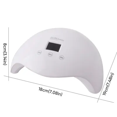 Nagel-UV-Lampe für Gel-Nagellack mit Haftvermittler - 8