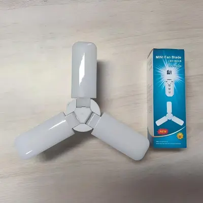 4叶灯LED微型可折叠叶子灯精致小巧4+1灯家居照明灯节能灯螺口 - 3