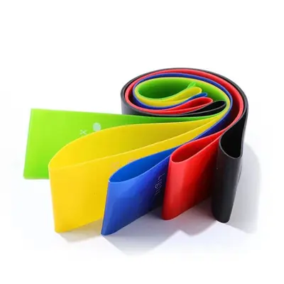 Hochelastisches Widerstandsband Zugband Fitnessband Laufsport Dehnung Krafttraining Aufwärmen Yoga Widerstandsband Training Figurformung Widerstandsband