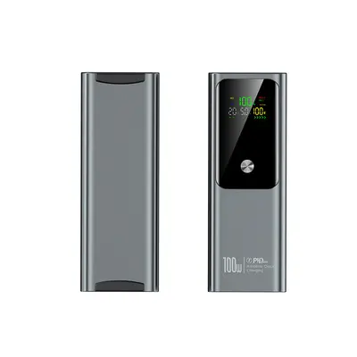 Cross-Border Rechargeable Notebook 100W Dual-Direction Super Fast Charging Power Bank 20000mAh Mobile Power Supply