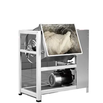 Ticari hamur karıştırma makinesi paslanmaz çelik 10-50 kg - 6