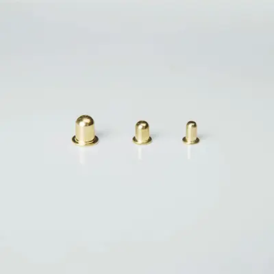 Metal Snap Buttons, Single-Head Spring Snaps, Push-Fit Rings