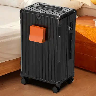 Kelosi 20-Inch Aluminum Frame Suitcase with Combination Lock - 7