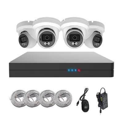 4-Kanal NVR-Videorecorder-Set 4K POE wasserdicht - 6