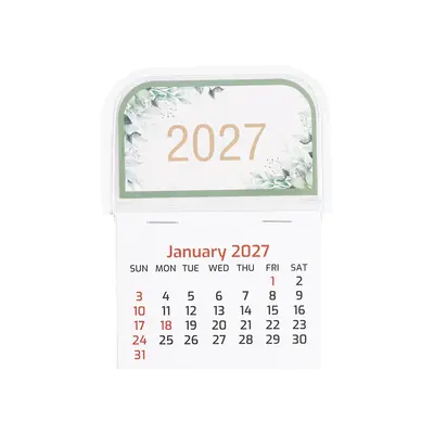 PVC Desk Pad with Adhesive Pocket and Desk Calendar, Executive Desk Mat, Customizable Logo - 12