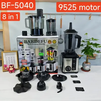 BARDEFU 4L 8in1 Ticari paslanmaz çelik blender - 8