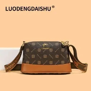 Women's Mid-Age Mom Bag, Large Capacity, Soft Leather Crossbody - 6