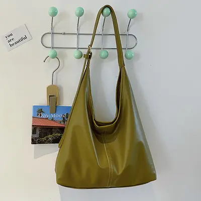 Retro Single-Shoulder Bag for Women, 2025 Style, Underarm Design - 9