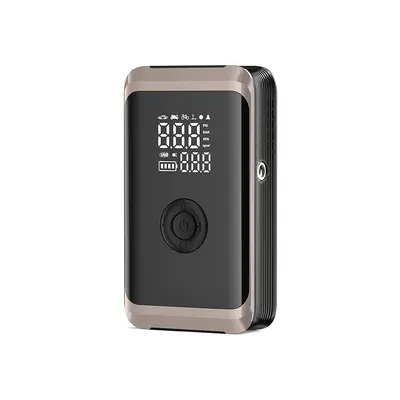 Dai Sheng araç çalıştırıcı acil durum güç kaynağı hepsi bir arada çift dijital ekranlı araç kablosuz hava pompası powerbank