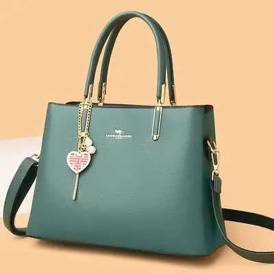 Women's Handbag, Single-Shoulder Crossbody Bag, Large Capacity - 11