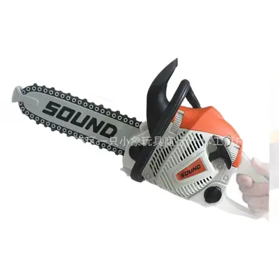 Kids Simulation Electric Chainsaw Tool Box Set with Toy Drill - 6