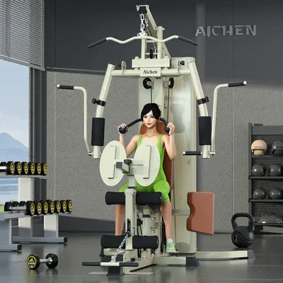 Multi-Function Home Gym Station for Chest and Back Training - 8